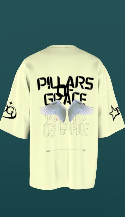 POG Wings Tee - Buttercream